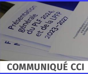 Actualité de la CCI du Tarn : Les CCI de France réagissent au projet d’une nouvelle baisse de leur ressource prévue par le projet de loi de finances 2024.